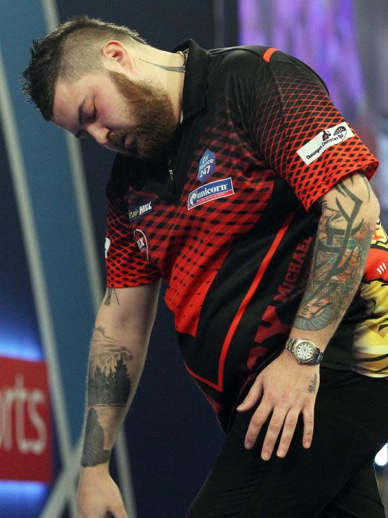 Michael Smith suffered heartbreak in the final last year (EPA)