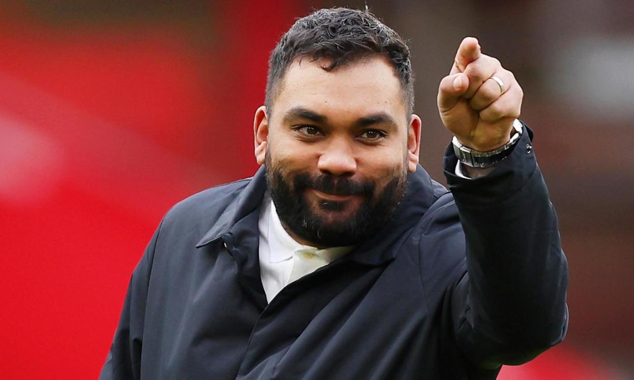 <span>Jonathan Morgan at last week’s Sheffield United game against Southampton.</span><span>Photograph: Matt McNulty/The FA/Getty Images</span>