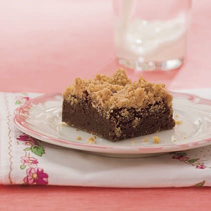 Peanut Butter Streusel Brownies