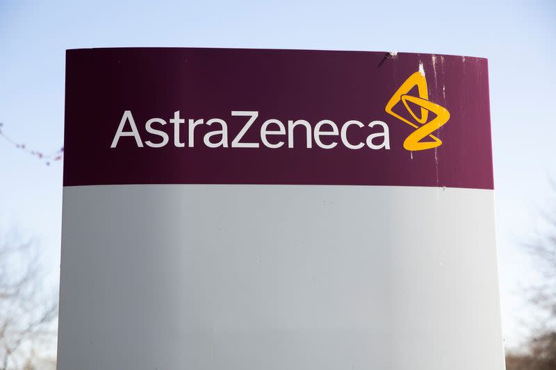 Exterior photos of the North America headquarters of AstraZeneca