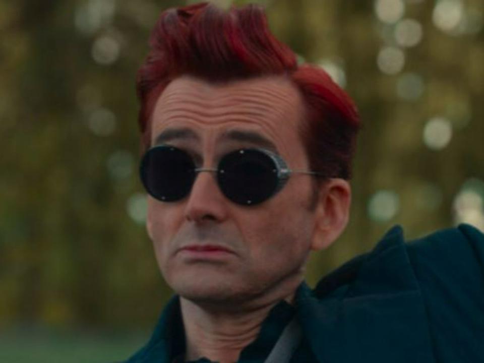 David Tennant in ‘Good Omens’ (Amazon)