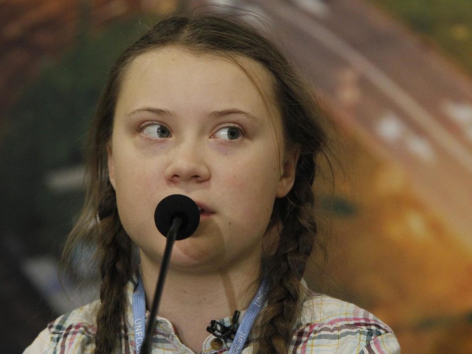 Greta Thunberg has played truant from school, and encouraged others to do the same, in order to protest international inaction on climate change: AP