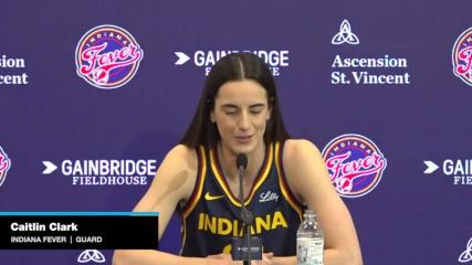 Fever's Caitlin Clark: 'Physicality' the biggest change coming to the WNBA