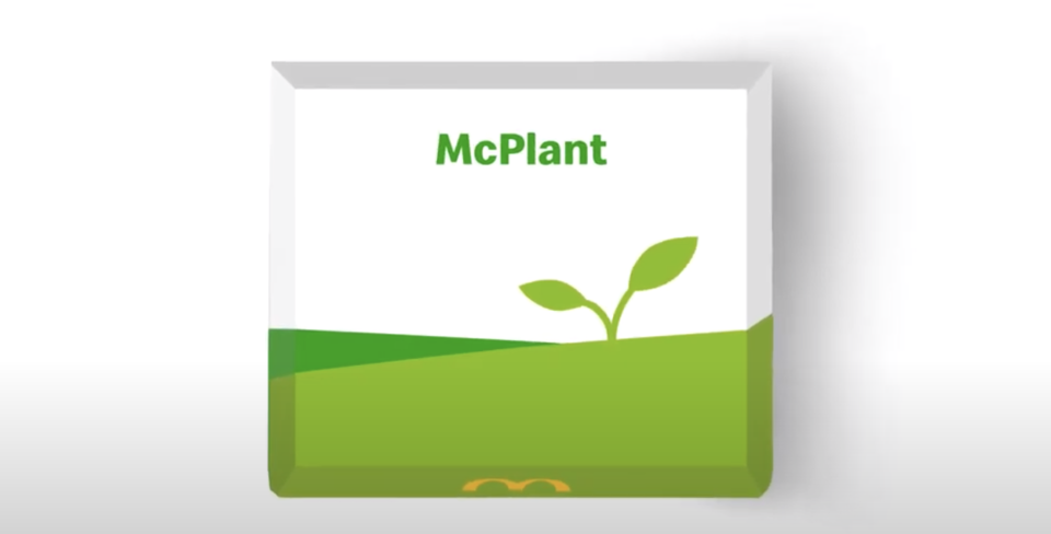 McDonald’s announced it would be creating its own in-house plant-based burger titled the McPlant (Courtesy: McDonald's)