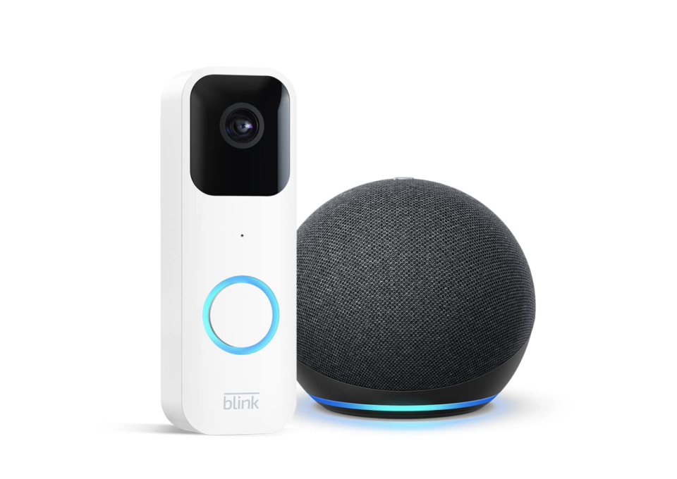  Blink Video Doorbell + Echo Dot (4. Gen)