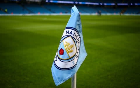 Flag at Man City - Credit: Getty Images