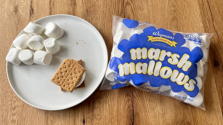 Wegmans marshmallows and s'mores