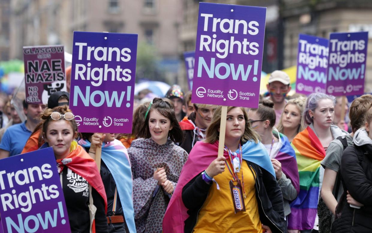 Trans rights activists in Scotland have repeatedly cited Ireland as an example of a system Scotland should follow - PA