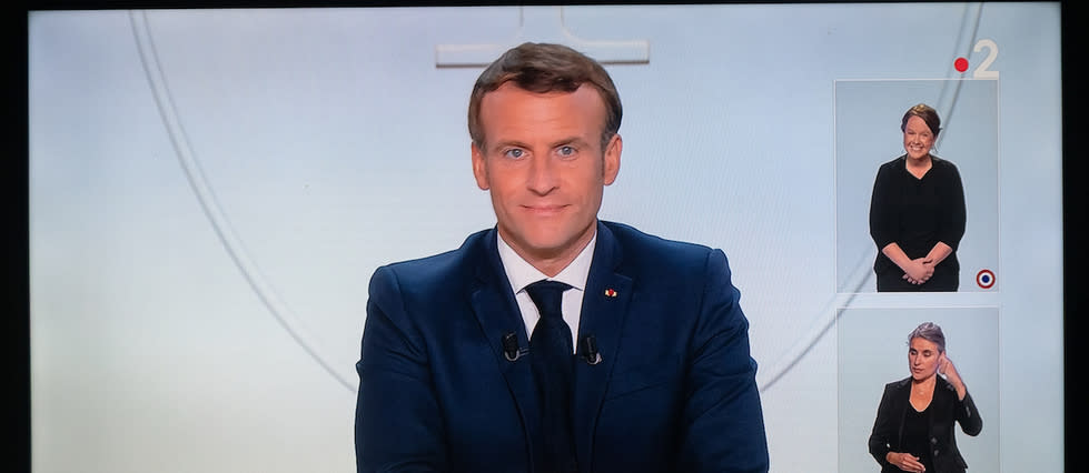 Emmanuel Macron a confirmé le couvre-feu.
