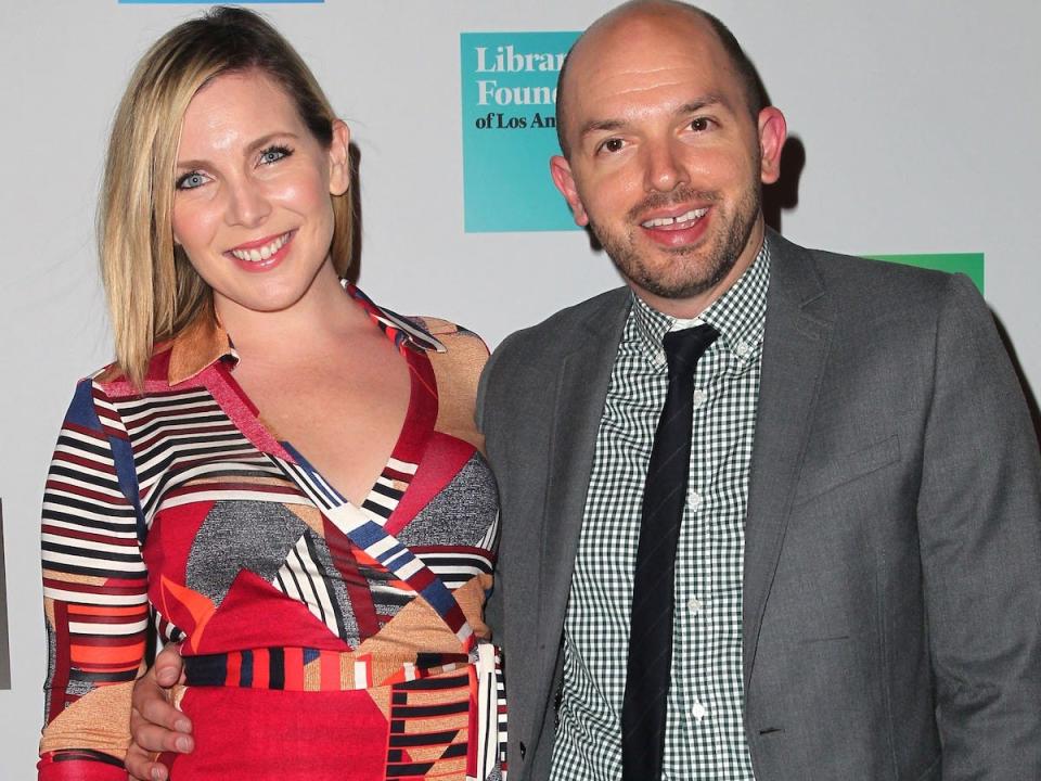 Getty Images June Diane Raphael and Paul Scheer