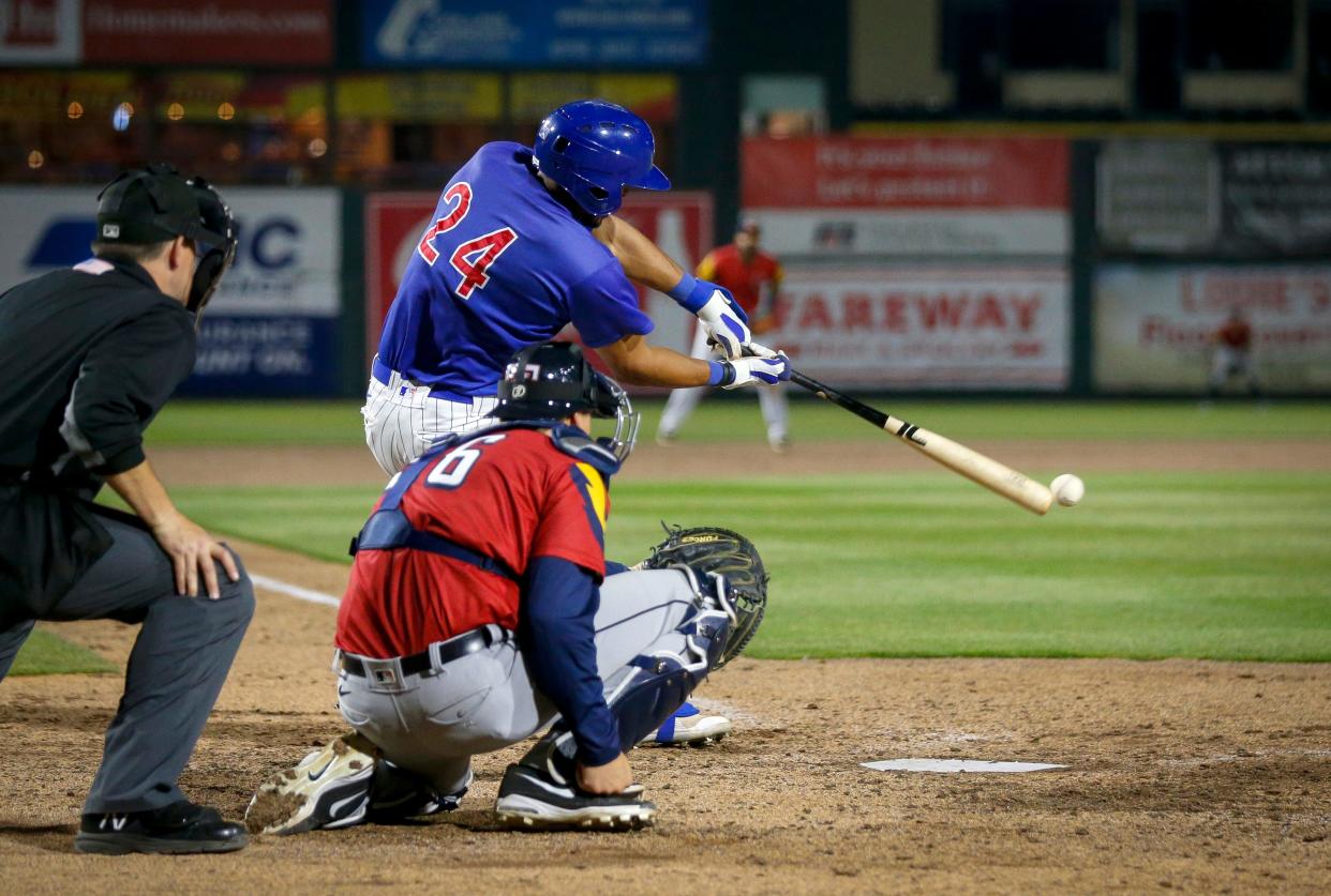 Injuries have continually slowed down outfielder Brennen Davis the last two seasons.