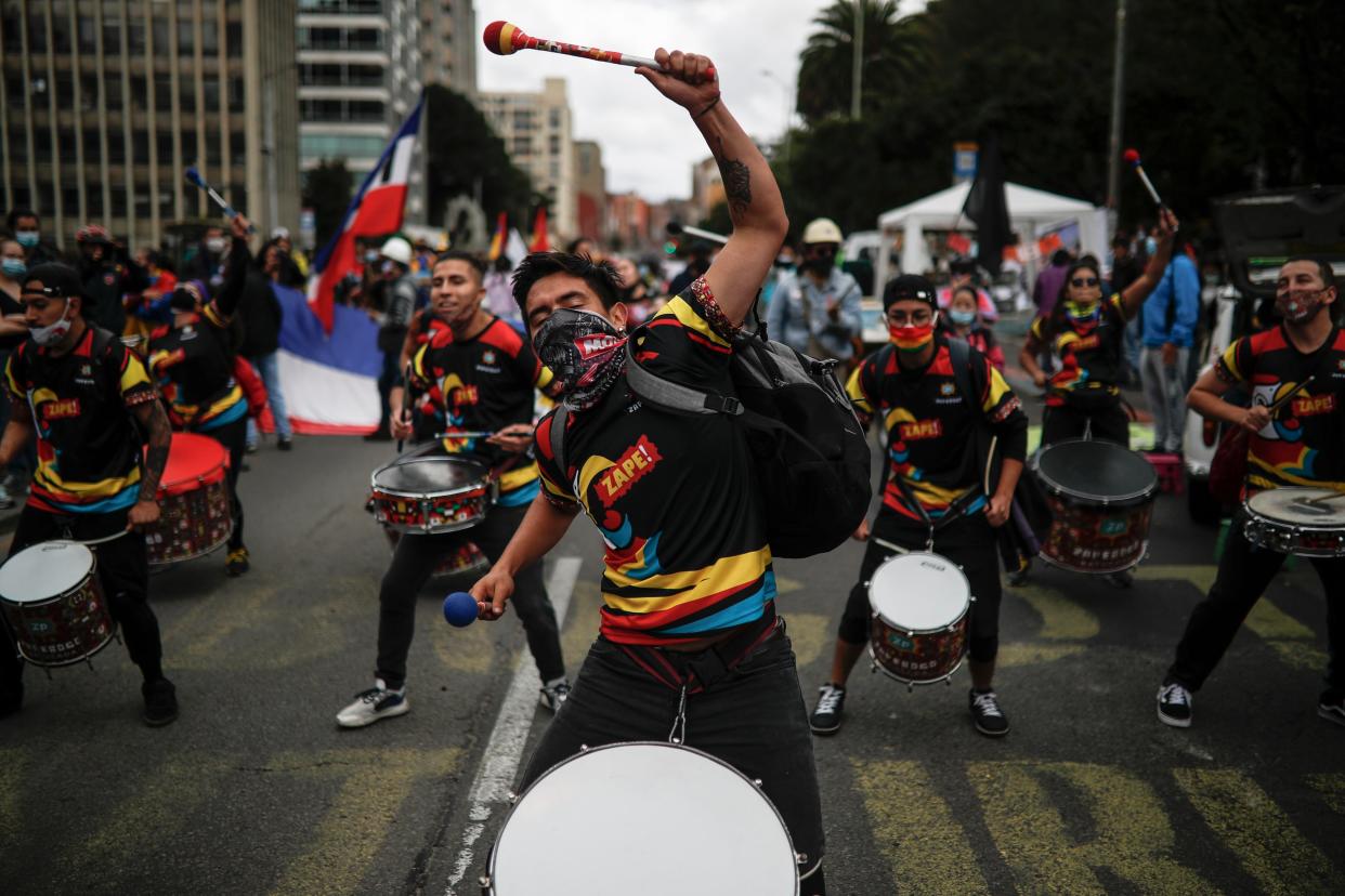 COLOMBIA-PROTESTAS (AP)