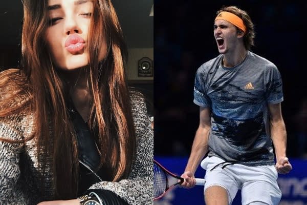 前女友指控小季維瑞夫(Alexander Zverev)虐待施暴事件起於2019年。合成照片