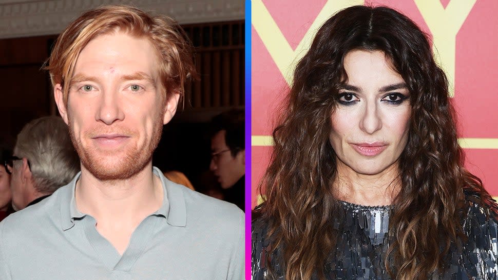 Domhnall Gleeson and Sabrina Impacciatore