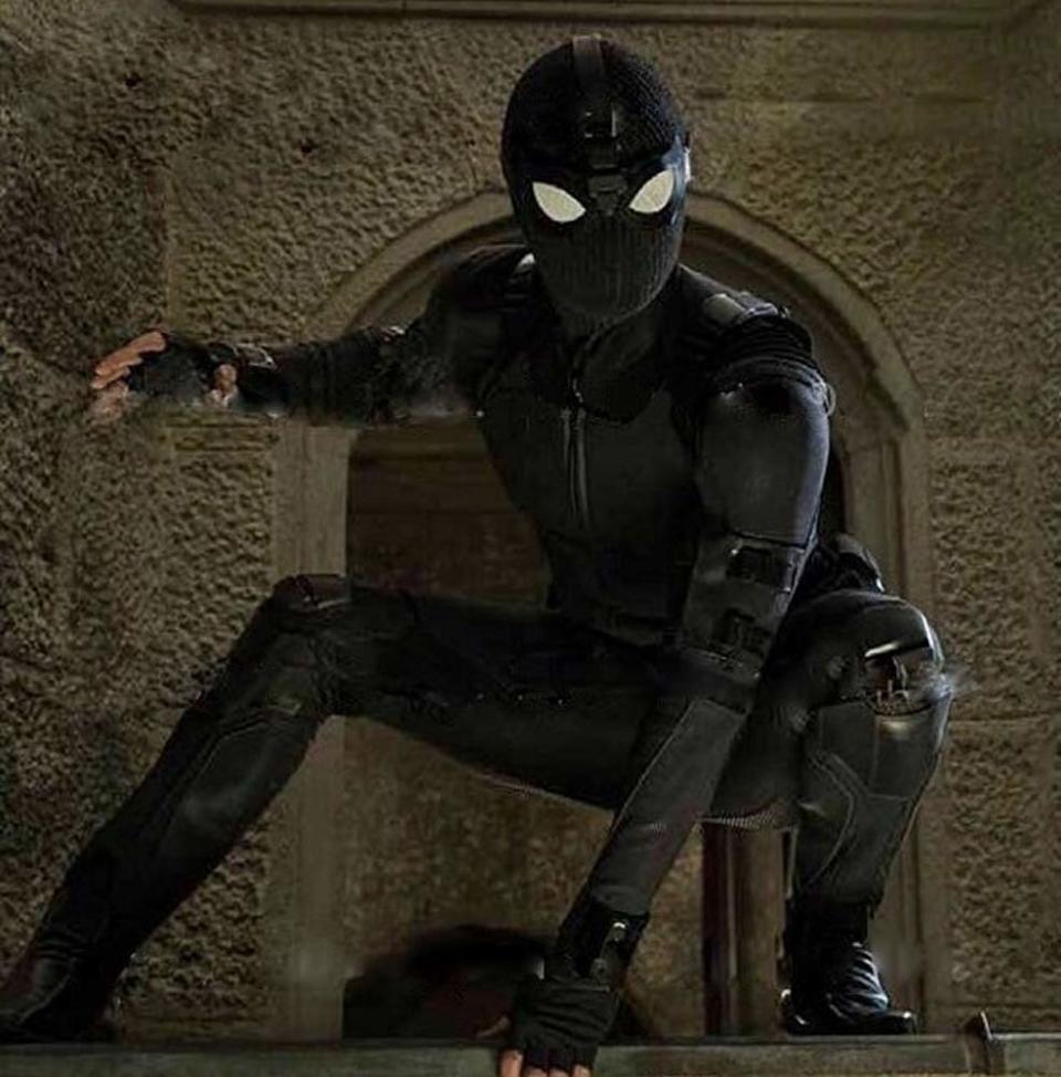 Tom Holland in a scene from "Spider-Man: Far From Home" (Photo courtesy of Marvel)