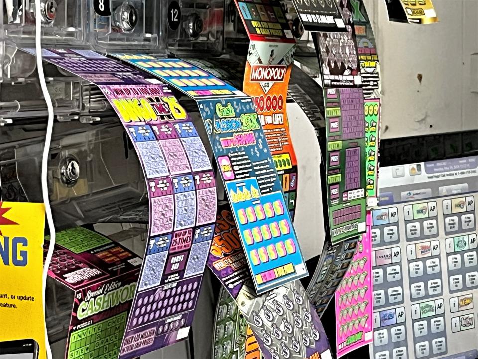 Win over $599 on an Ohio Lottery game? For now, you can only cash in by mailing your ticket to the Cleveland office of the lottery or by using the state lottery's mobile phone application, which will deposit your winnings in your bank account.