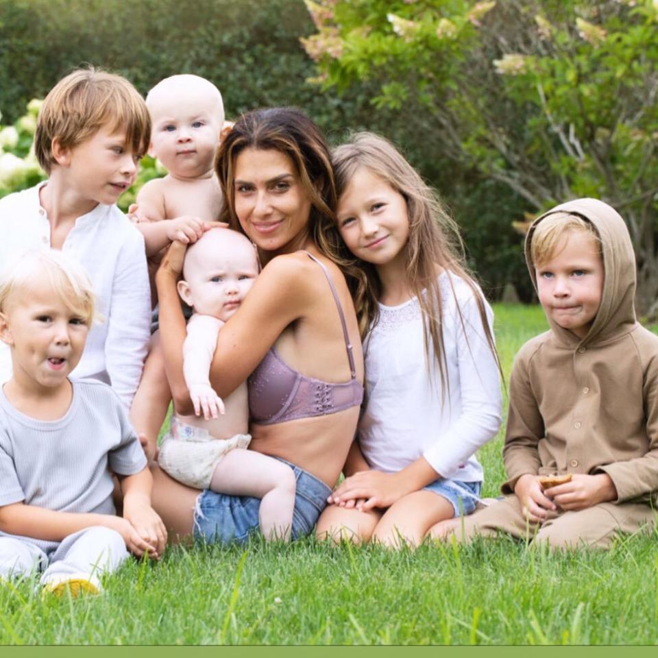 Hilaria Baldwin + kids