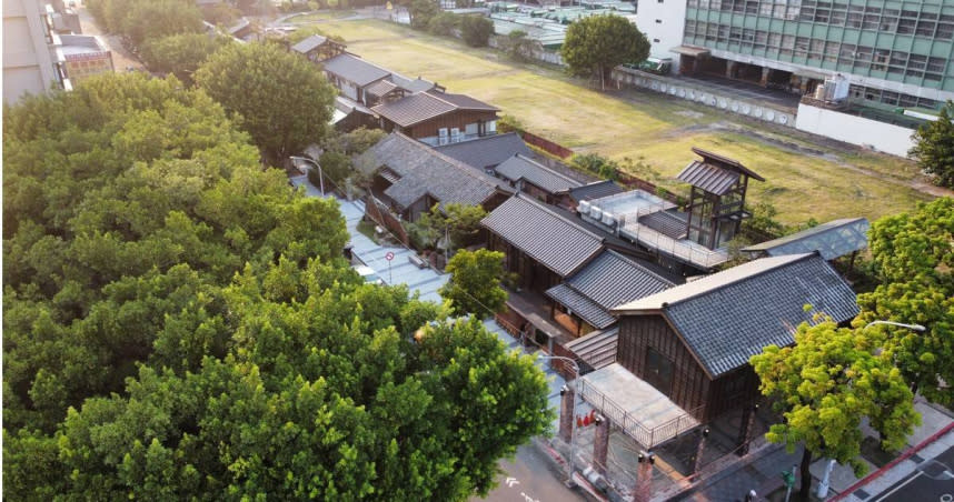 「榕錦時光生活園區」的日式屋舍風格，成為網美打卡及民眾消費熱點。（圖／台北市文化局提供）