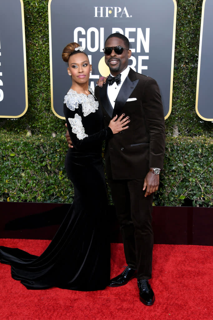 Ryan Michelle Bathe and Sterling K. Brown