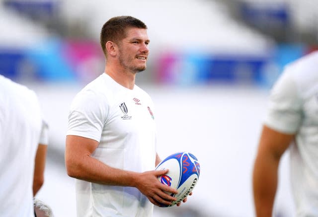 Owen Farrell will return from his four-match suspension