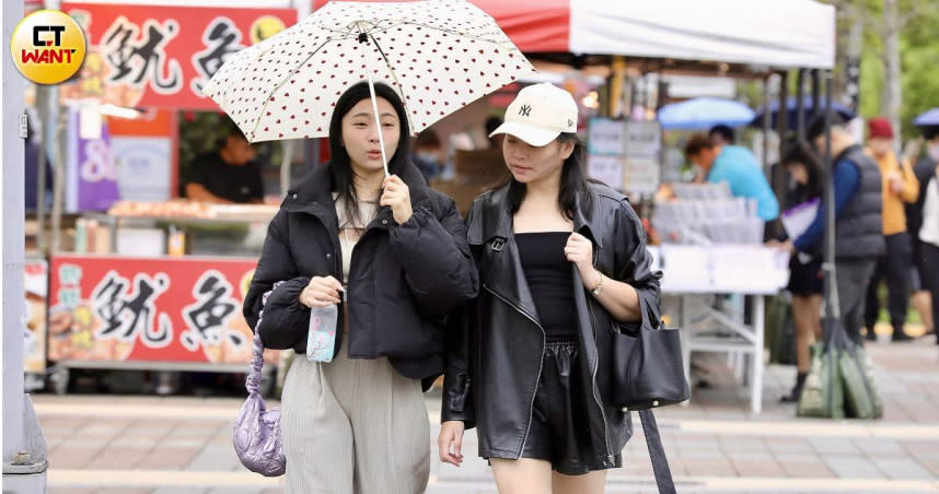 今（18日）鋒面通過，北部及東北部地區天氣稍轉涼。（圖／方萬民攝）