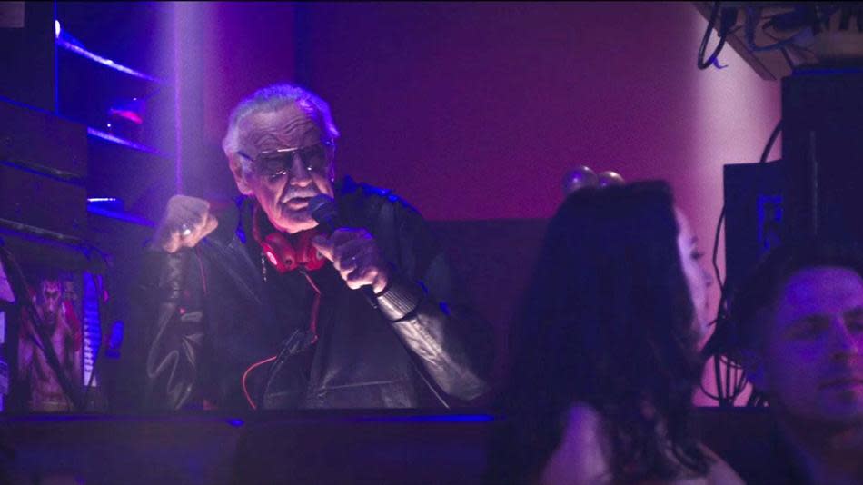 Stan Lee en su cameo en Deadpool. Foto: 20 Century Fox