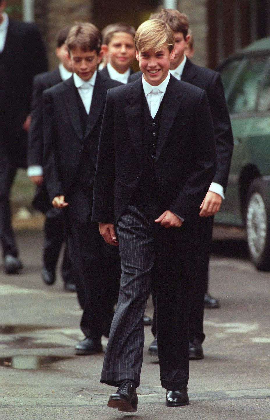 8) Prince William at Eton College, Windsor