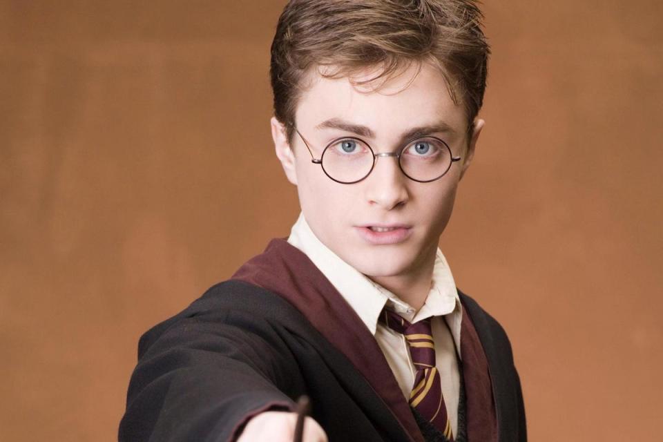 Radcliffe played the lead role in the Harry Potter film series (Alamy Stock Photo)