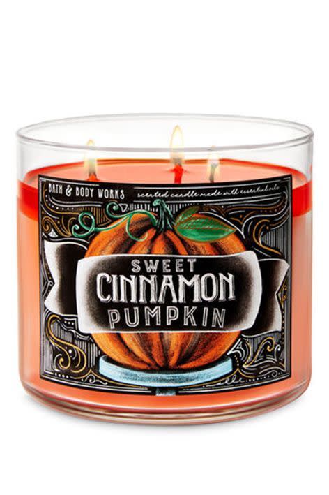 Sweet Cinnamon Pumpkin 3-Wick Candle