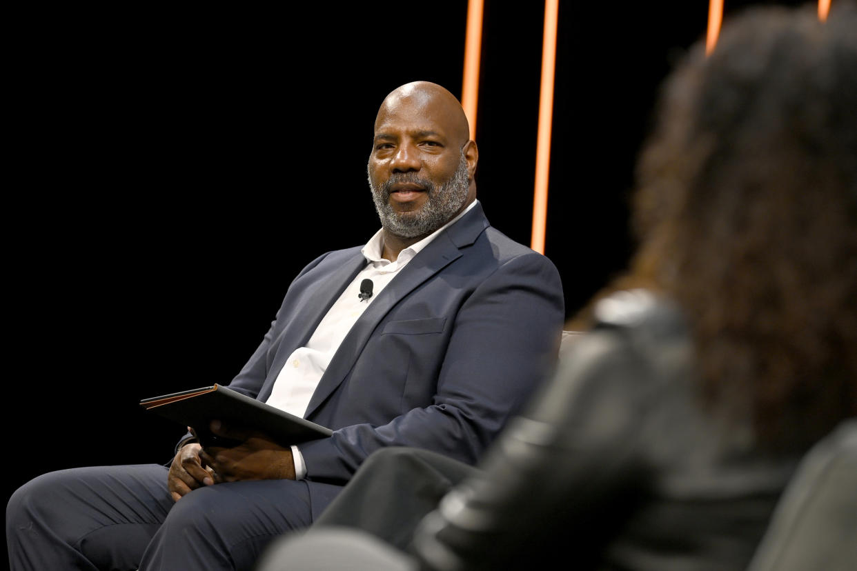 Jelani Cobb at an event in New York. (Roy Rochlin / Getty Images for Unfinished Live)