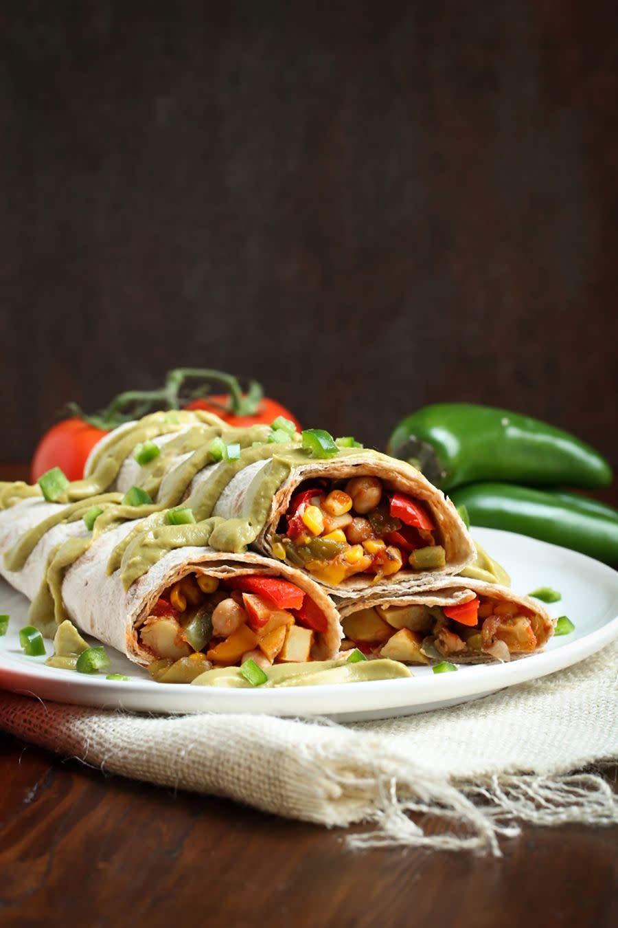 Vegan Mexican Breakfast Burritos