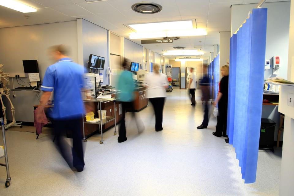 One woman was sexually assaulted while in the corridor by a male patient (PA Wire)