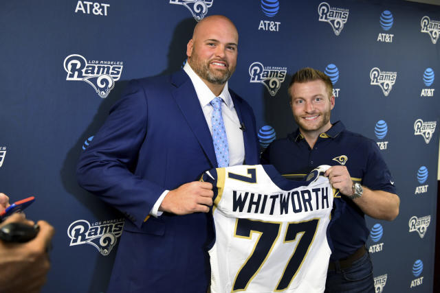 Rams' Andrew Whitworth announces retirement from the NFL after 16