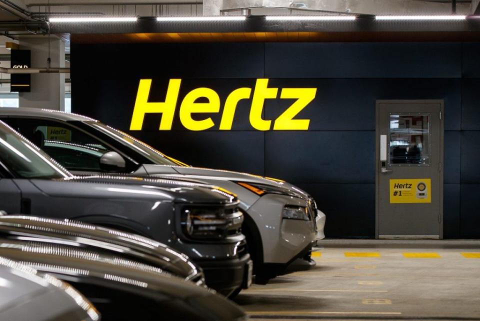 Hertz boss Stephen Scherr thinks blended travel trips are a positive for the car rental giant. Source: Casey Brooke Lawson/Hertz Casey Brooke Lawson / Hertz