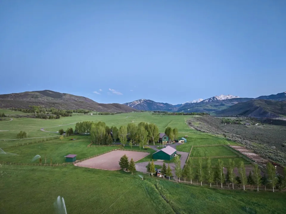 An aerial view of the property. Shawn O'Connor / Compass