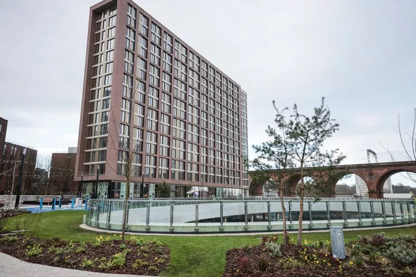 Stockport interchange flats.