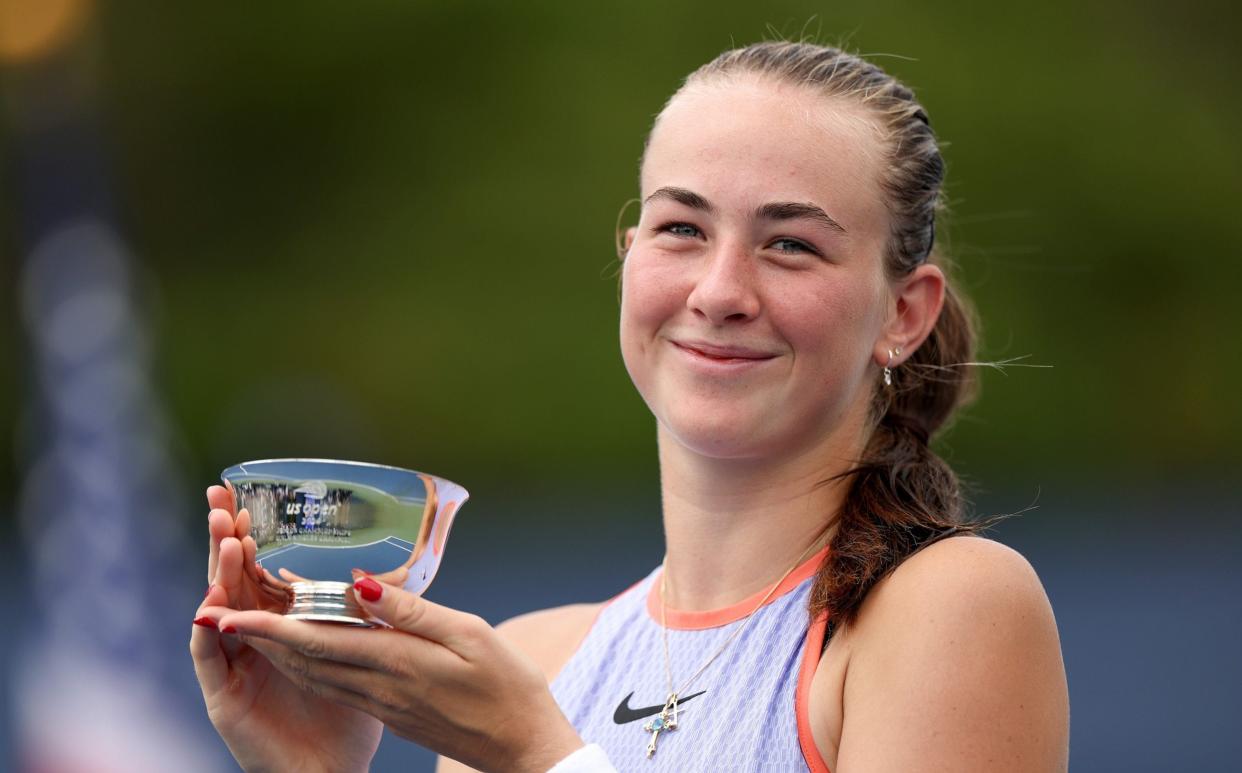 Mika Stojsavljevic - Britain win first girls Grand Slam junior title in 15 years with Mika Stojsavljevic at US Open