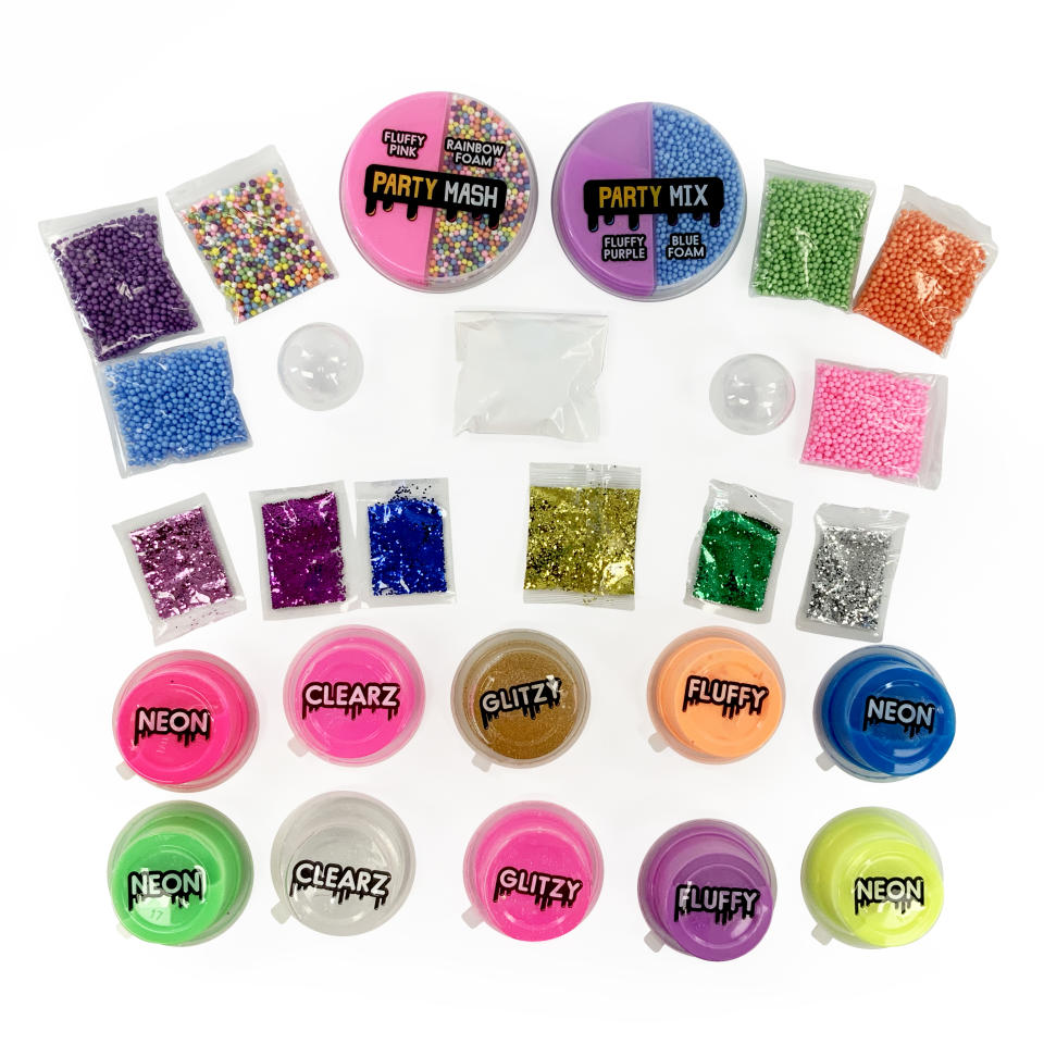 Compound Kings Mix & Mash Super Ultimate Deluxe Party Slime Kit. (Photo: Walmart)