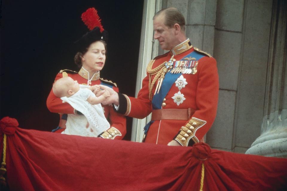 Queen Elizabeth allowed Phillip to be in the delivery room.