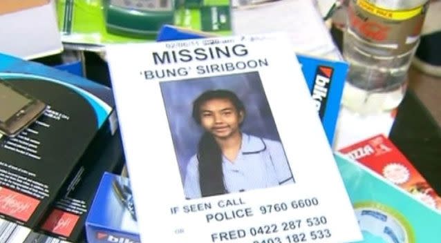 Despite Police offering a $1 million reward for information leading to Bung's disappearance, she has never been found. Picture: AAP