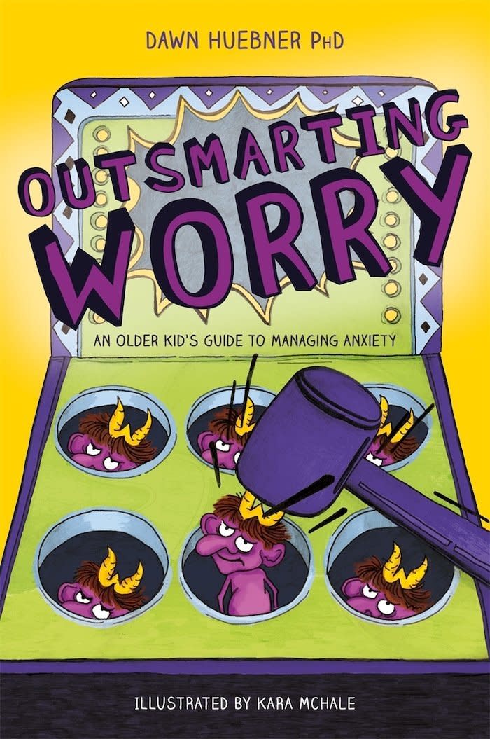 <i>Outsmarting Worry</i> is another Dawn Huebner title, but this one is more of a chapter book. Daniels recommended it for kids ages 9 to 13. (Buy <a href="https://www.amazon.com/Outsmarting-Worry-Older-Managing-Anxiety/dp/1785927825">here</a>)