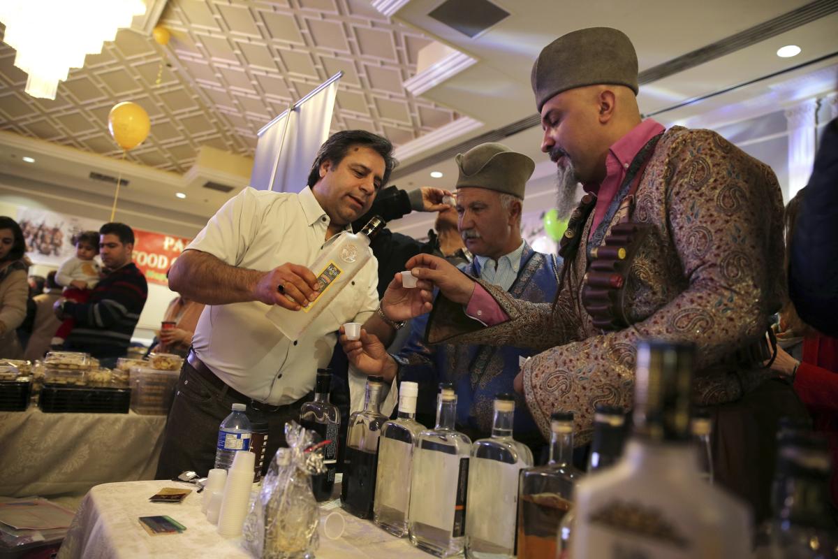 AP PHOTOS Canadian Arak resurrects bygone Persian drink era