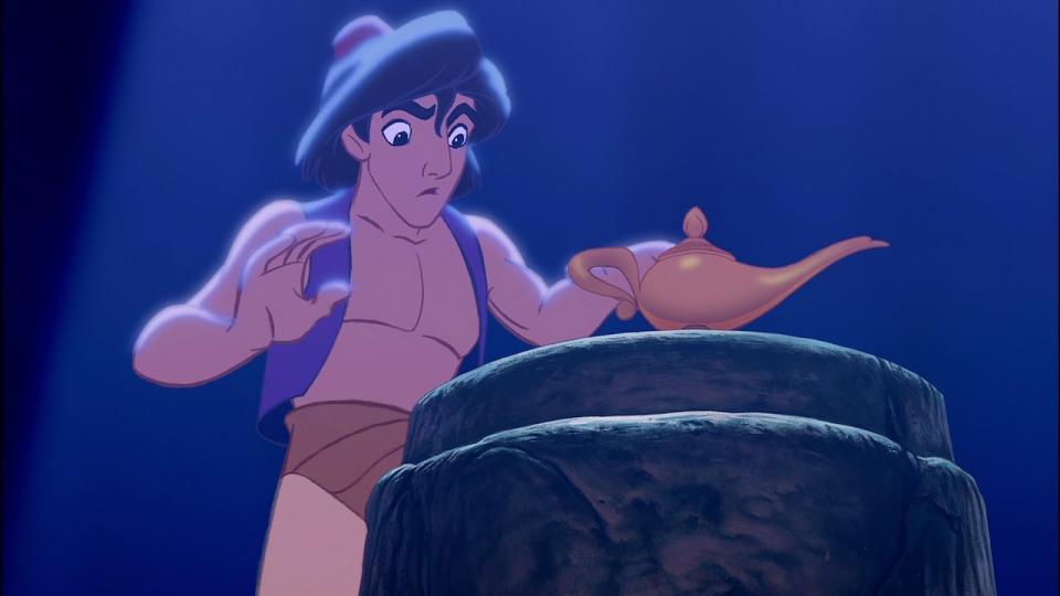 Attention: Aladdin is no longer shirtless and we’re kinda sad about it