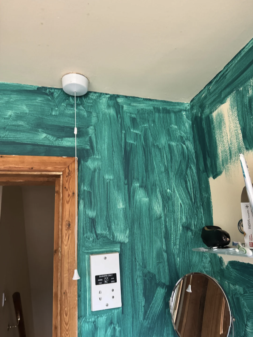 DIY painting without a paint roller