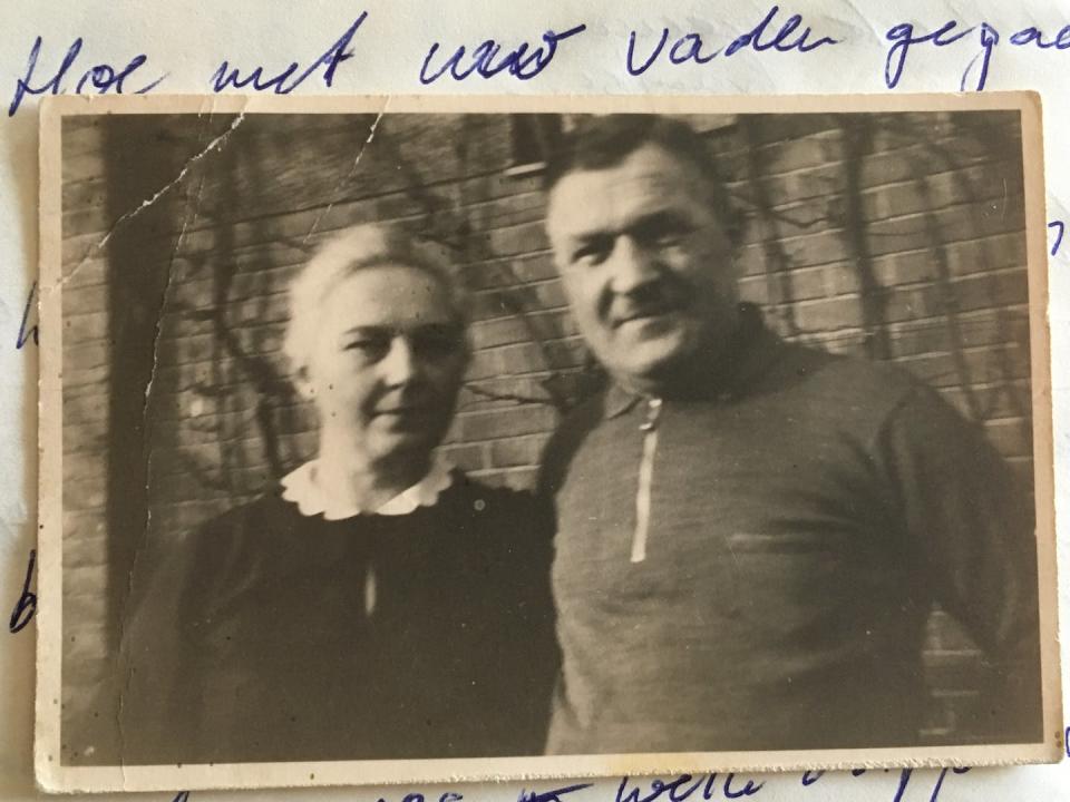 Otto and Emma Moller, the ‘committed Nazi’ family who took Mala in and loved her. provided by Pieter van Os