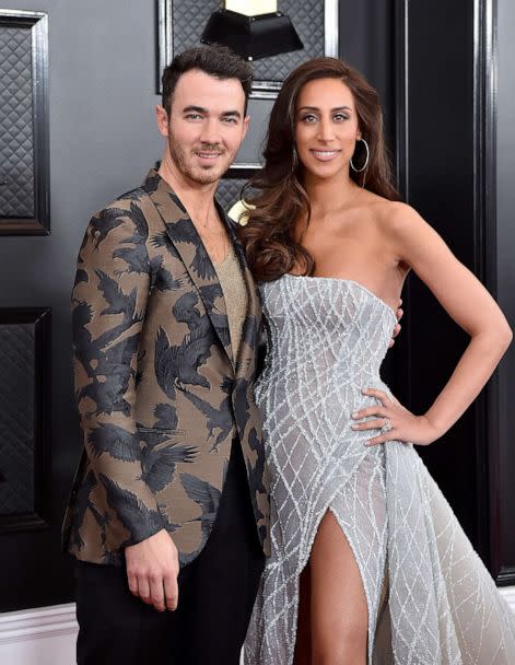 PHOTO: Kevin Jonas and Danielle Jonas attend the 62nd Annual GRAMMY Awards at Staples Center, Jan. 26, 2020, in Los Angeles. (Axelle/Bauer-Griffin/FilmMagic via Getty Images)