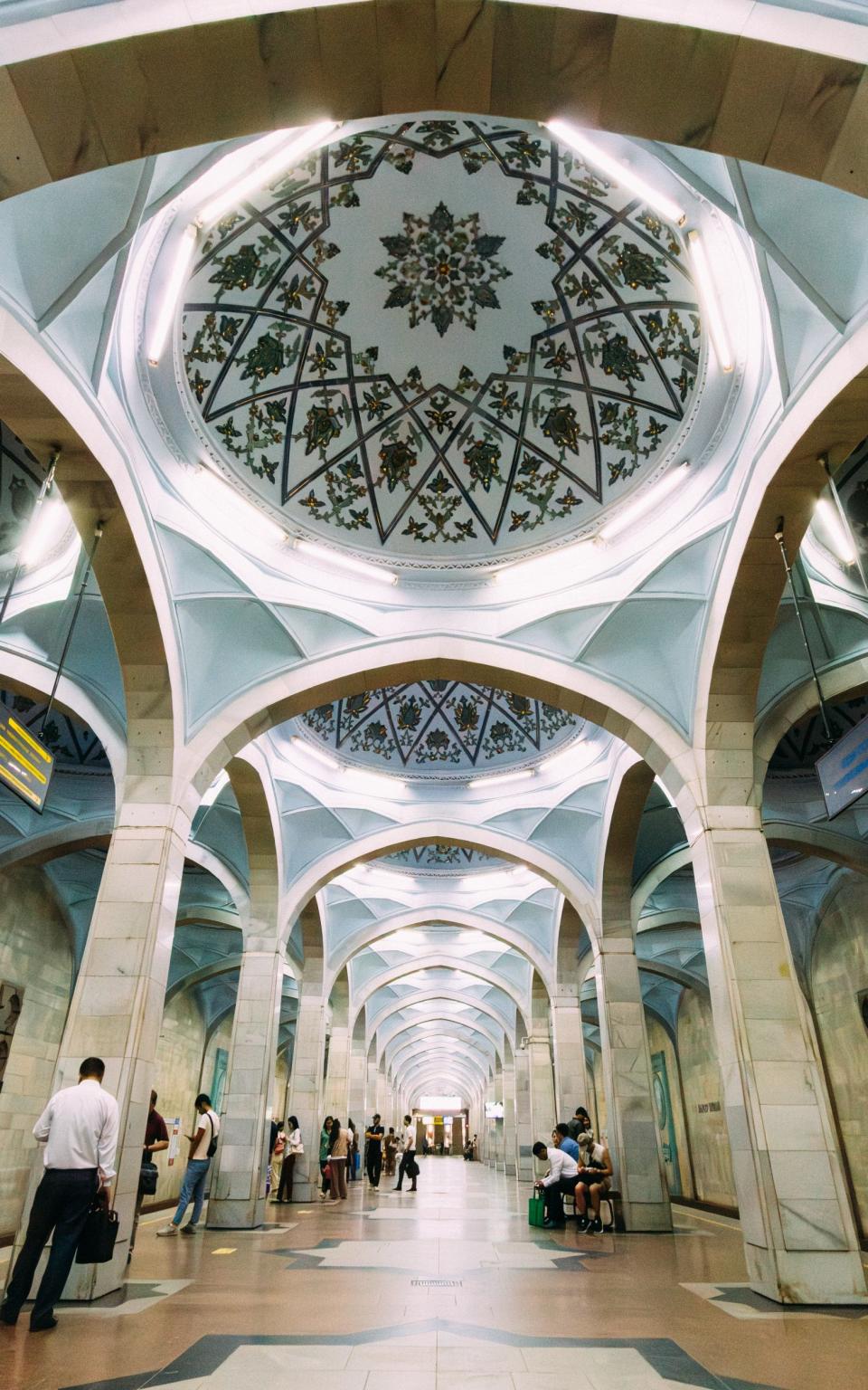 Tashkent metro is an underground masterpiece