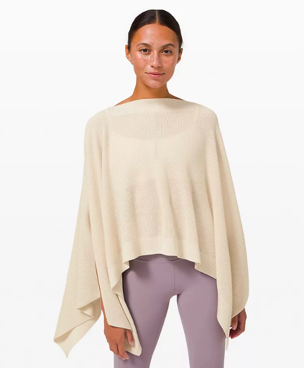 Forward Flow Poncho (Photo via Lululemon)