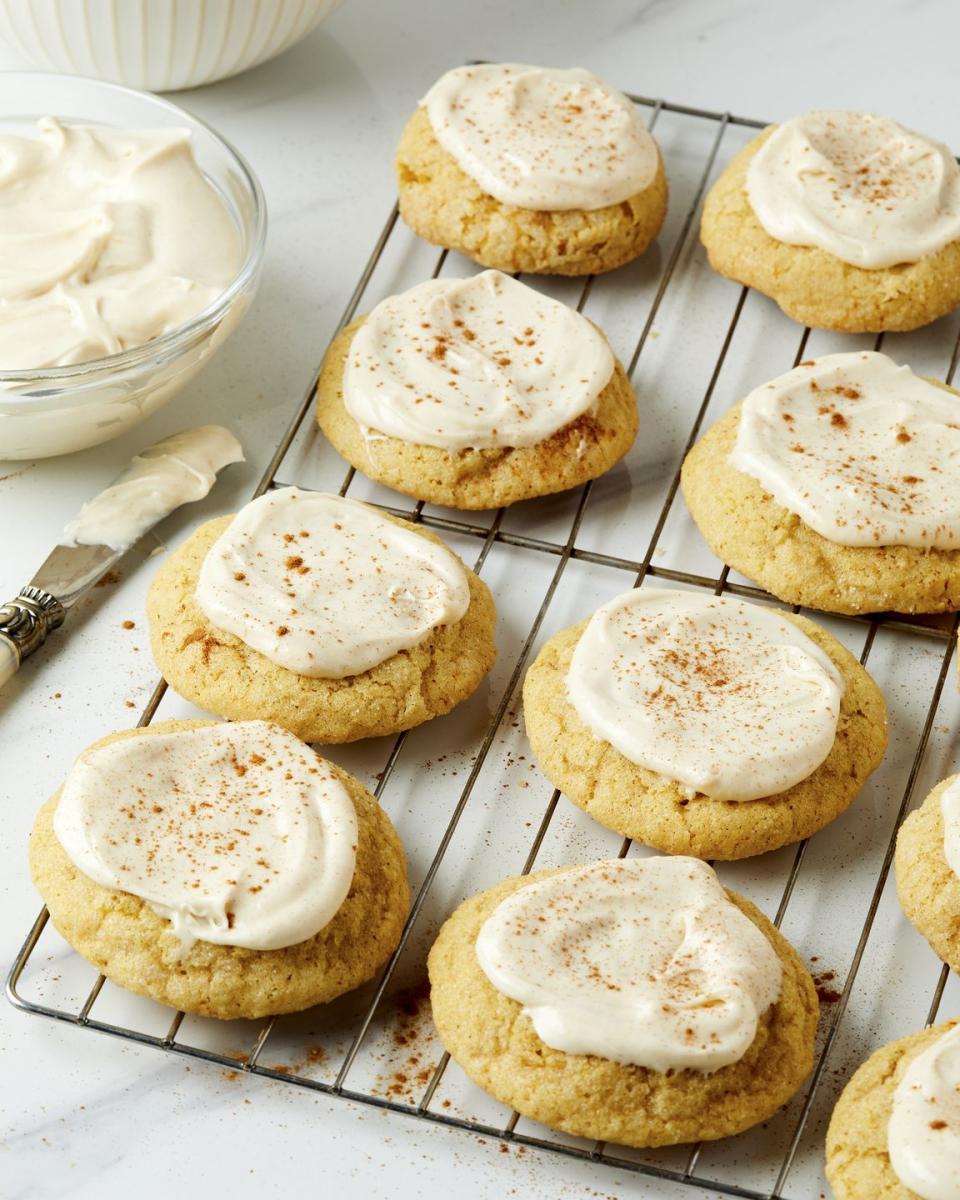 Pumpkin Sugar Cookies