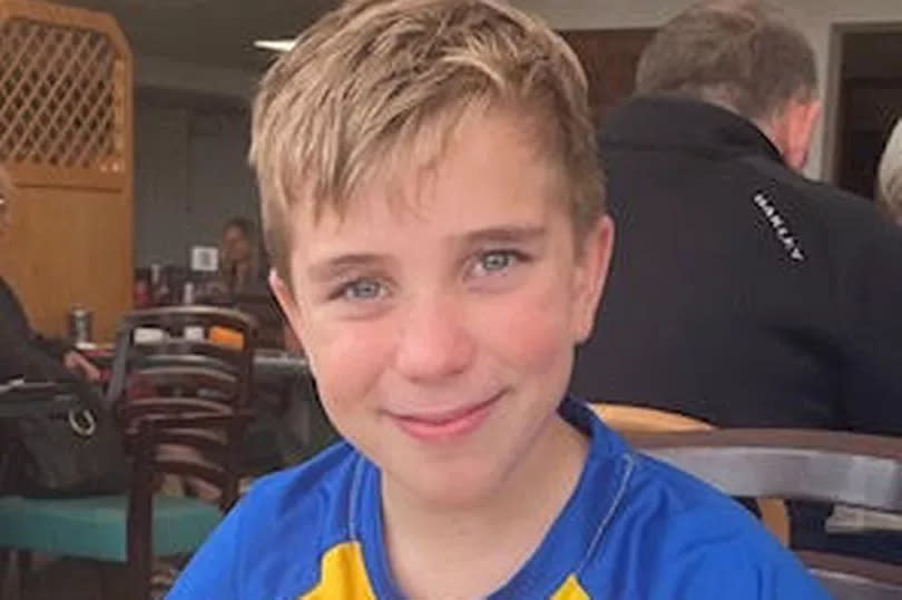 Toby, who loves football, is now recovering at home with his family, but his parents want to warn other families about Stevens-Johnson syndrome